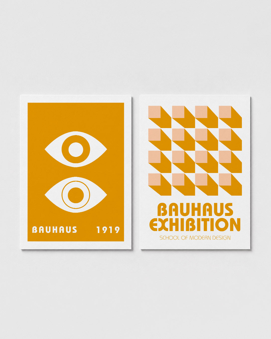 Oogvormen en kleur Posterset