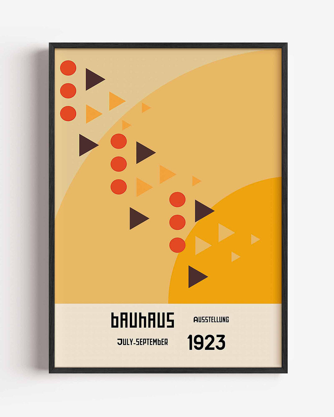 Vormen en vlakkenspel Poster