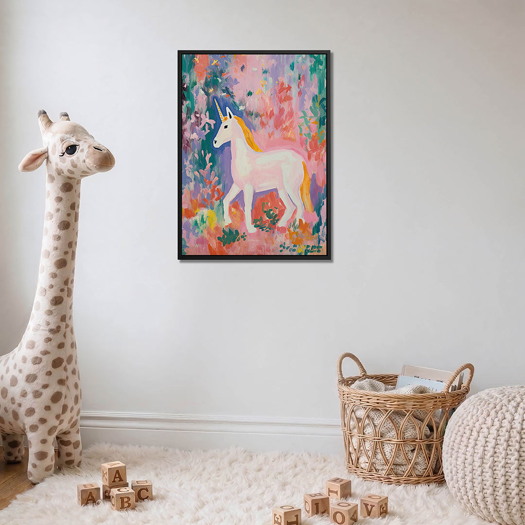 Dromerige eenhoorn Kunstwerk