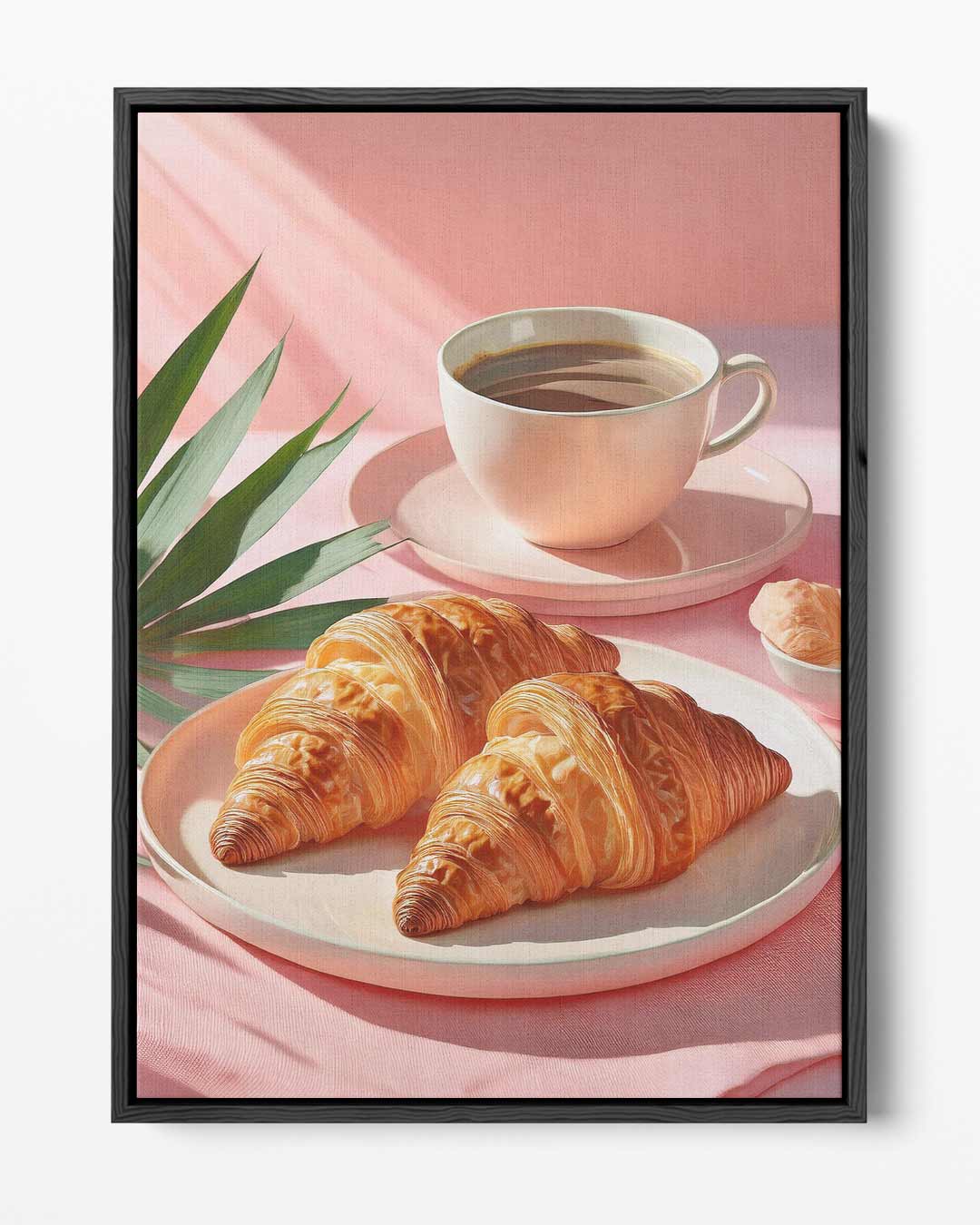 Croissant Serenade Kunstwerk-canvas-dibond-plexiglas-wanddecoratie-WallArtistic