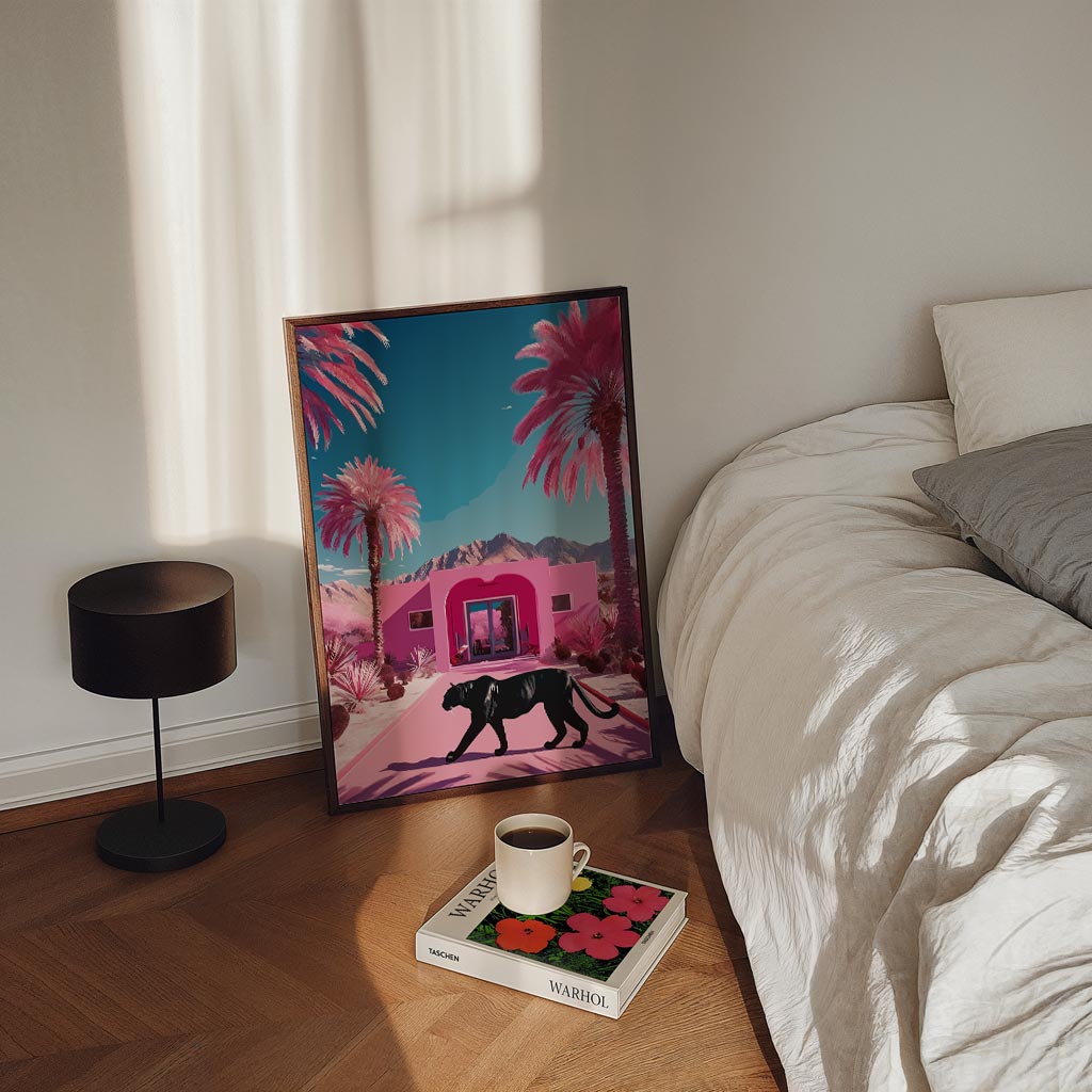 Stralende Roze Panter Poster