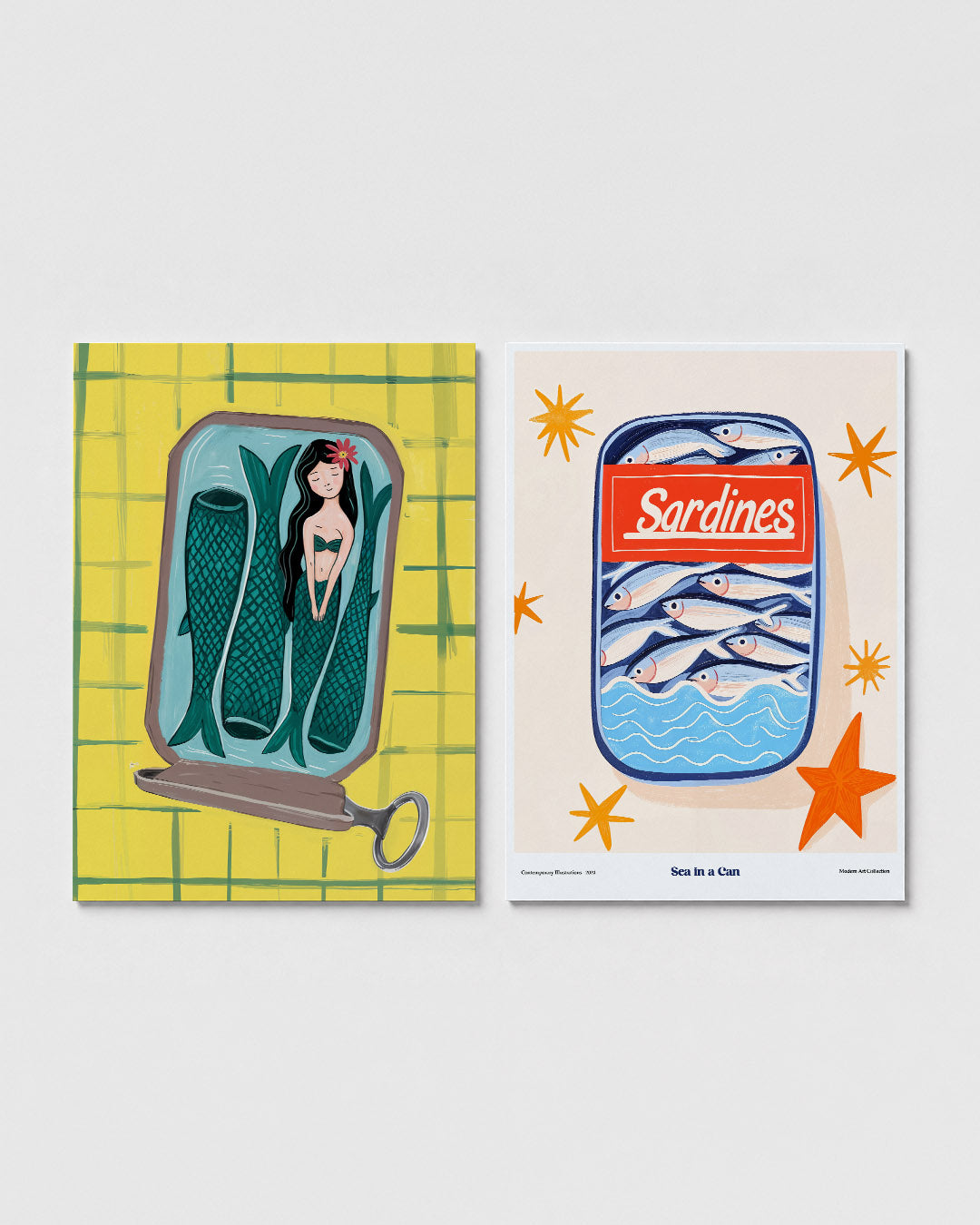Vissenblik fantasie Posterset