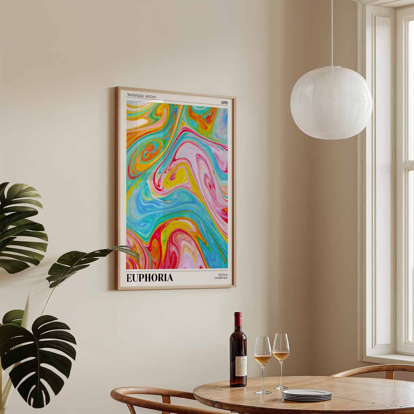 Vibrante Nostalgie Poster-WallArtistic