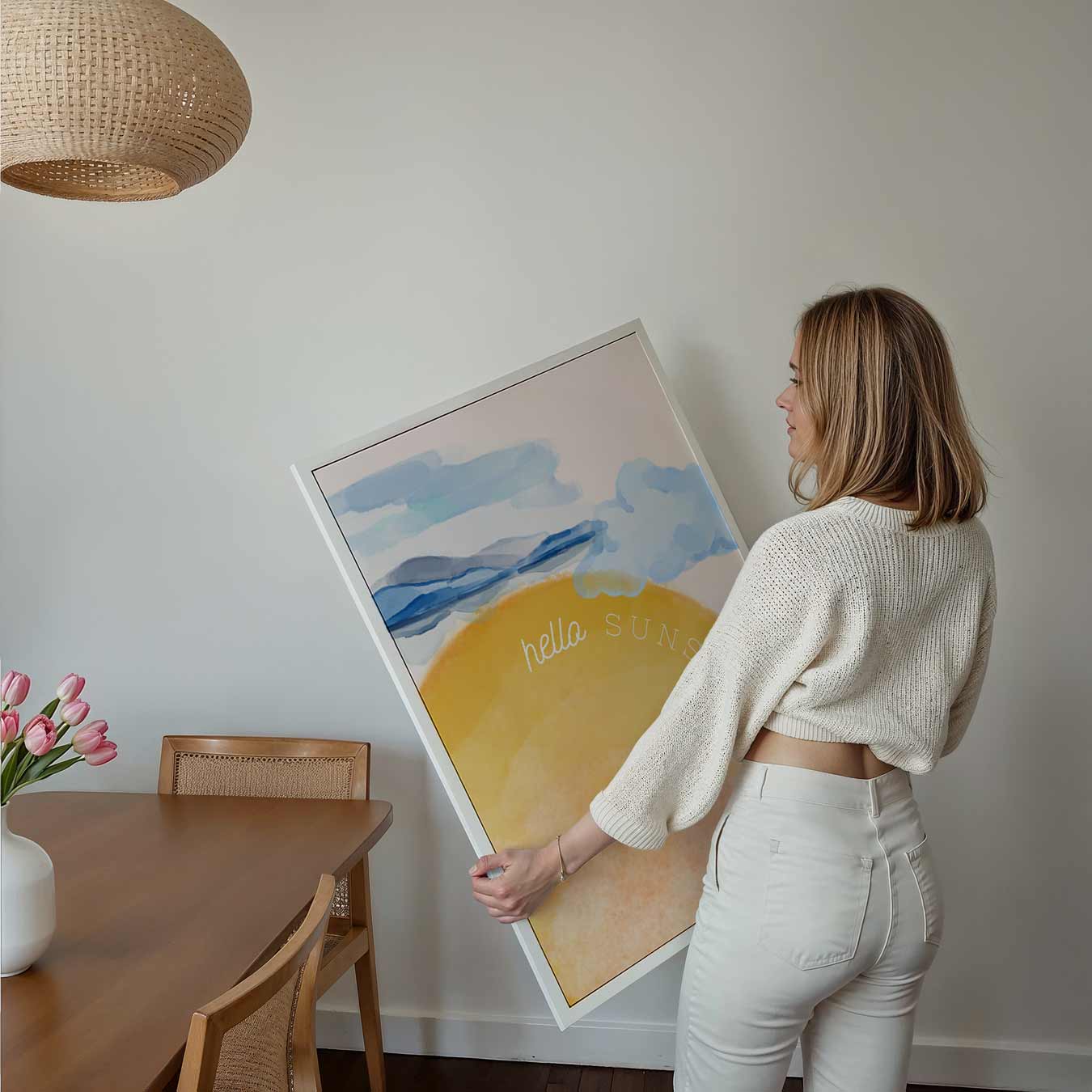 Zonnestraal Vibes Poster-WallArtistic