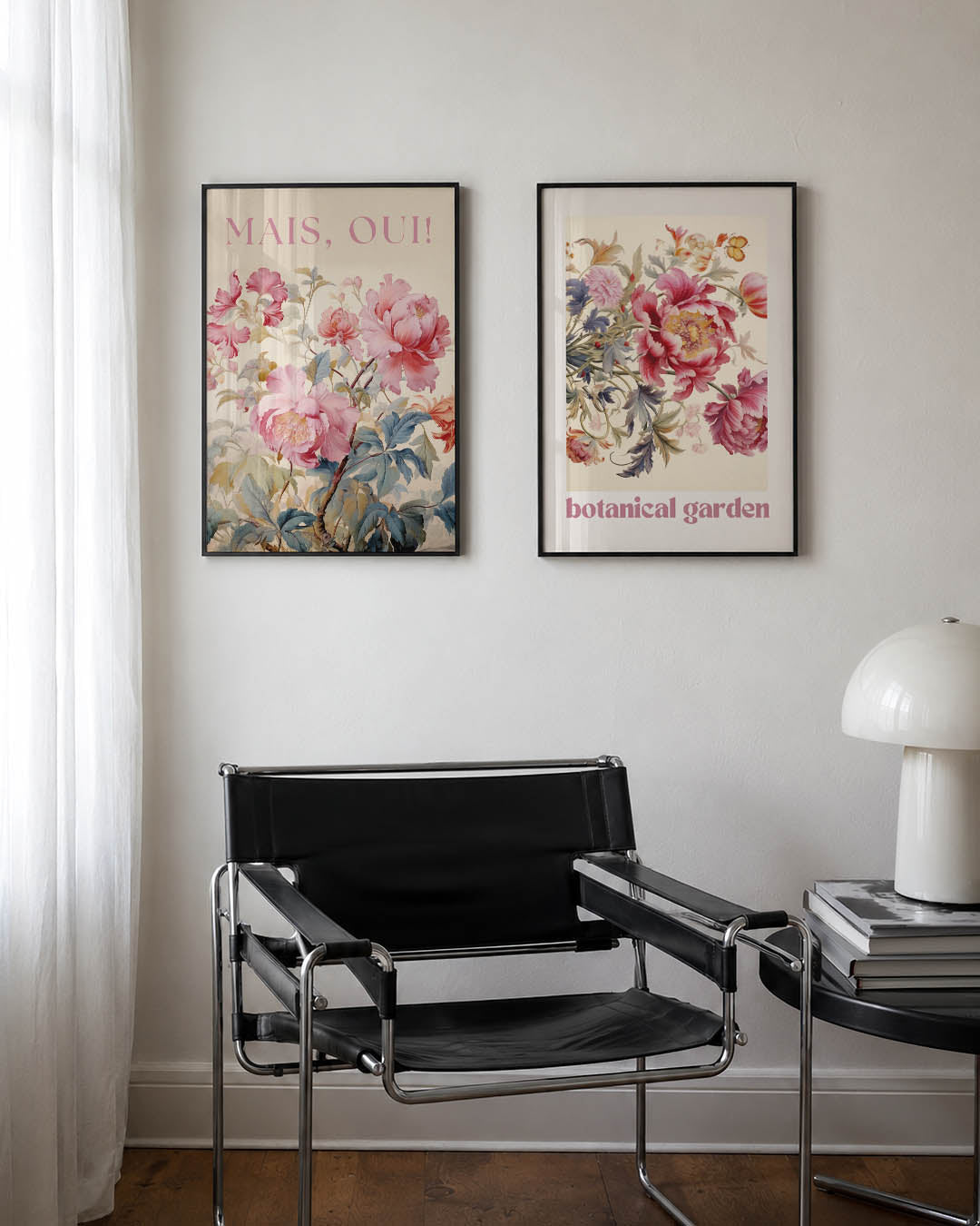 Bloemrijke elegantie Posterset