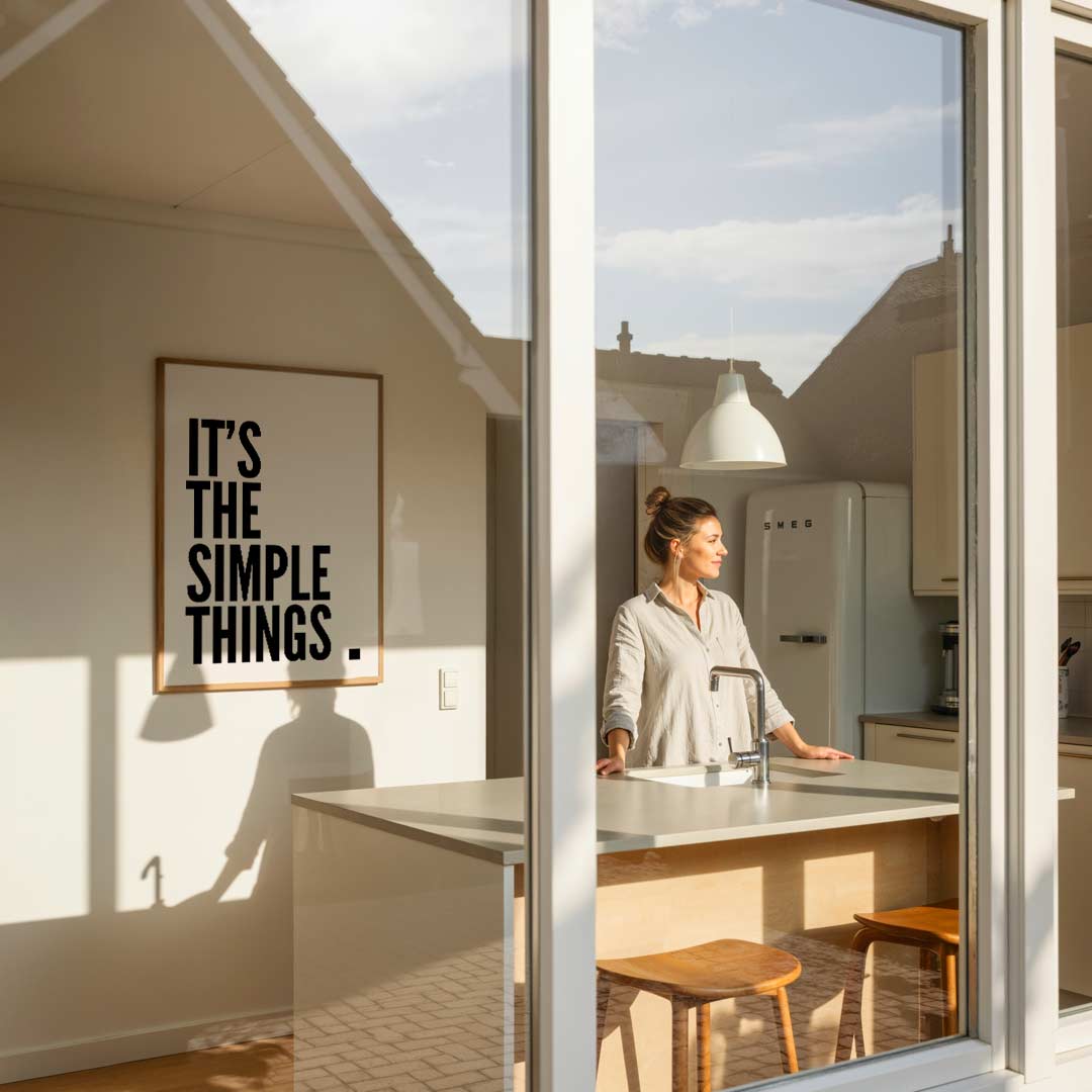 Inspirerende Quote Poster-WallArtistic