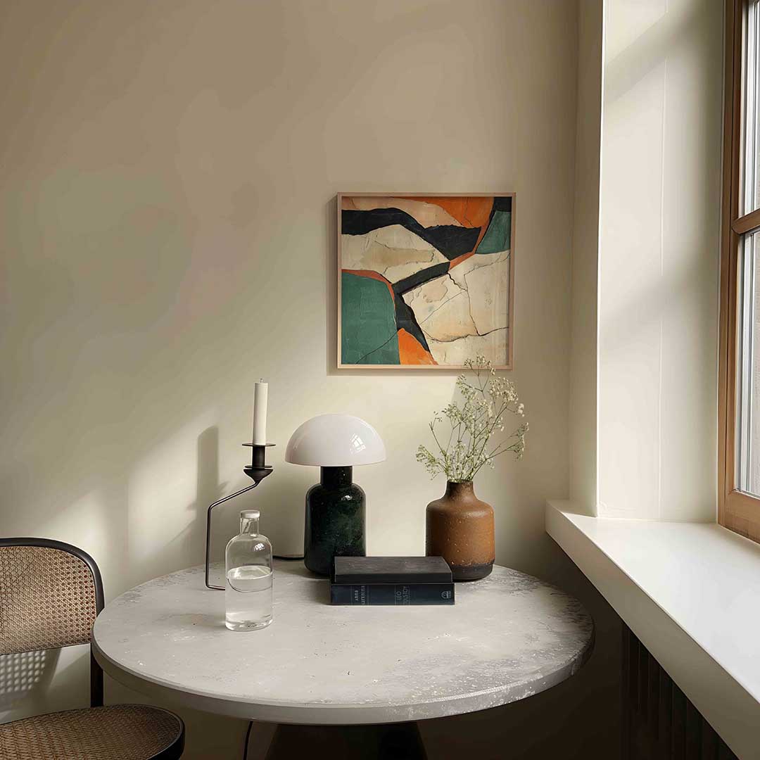 Abstracte vormen Poster