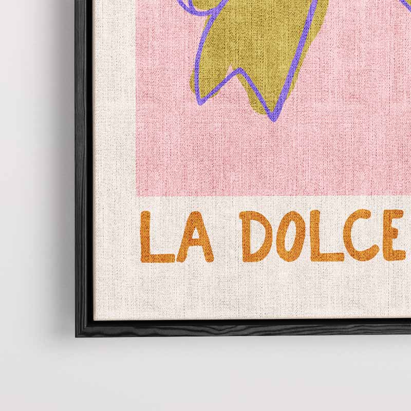 La Dolce Vita Kunstwerk-canvas-dibond-plexiglas-wanddecoratie-WallArtistic