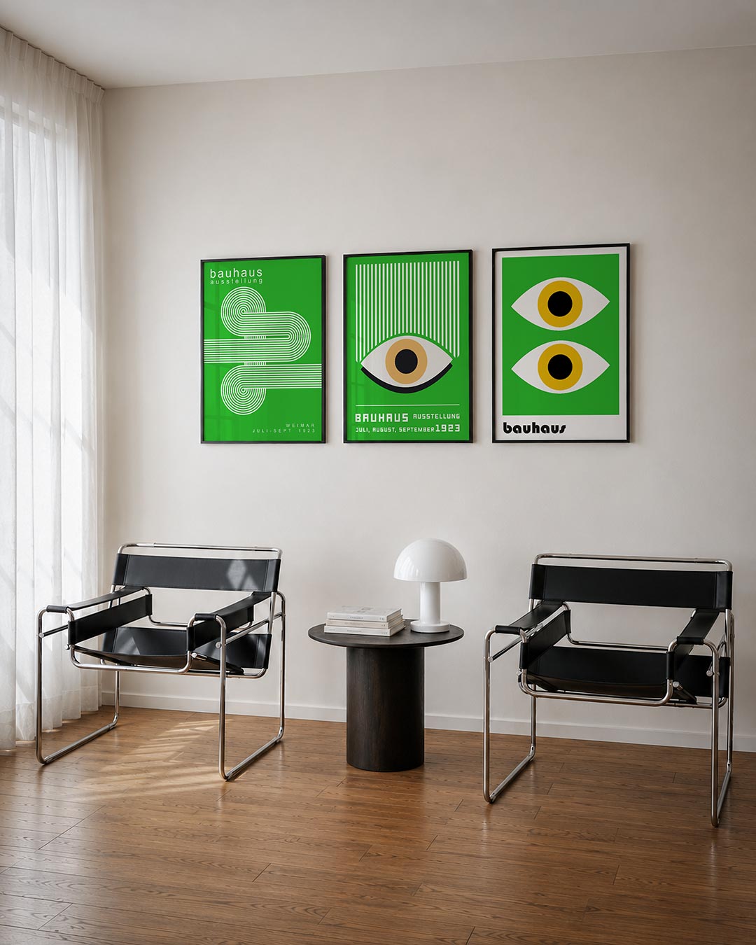 Lijnen en kleurvlakken Posterset