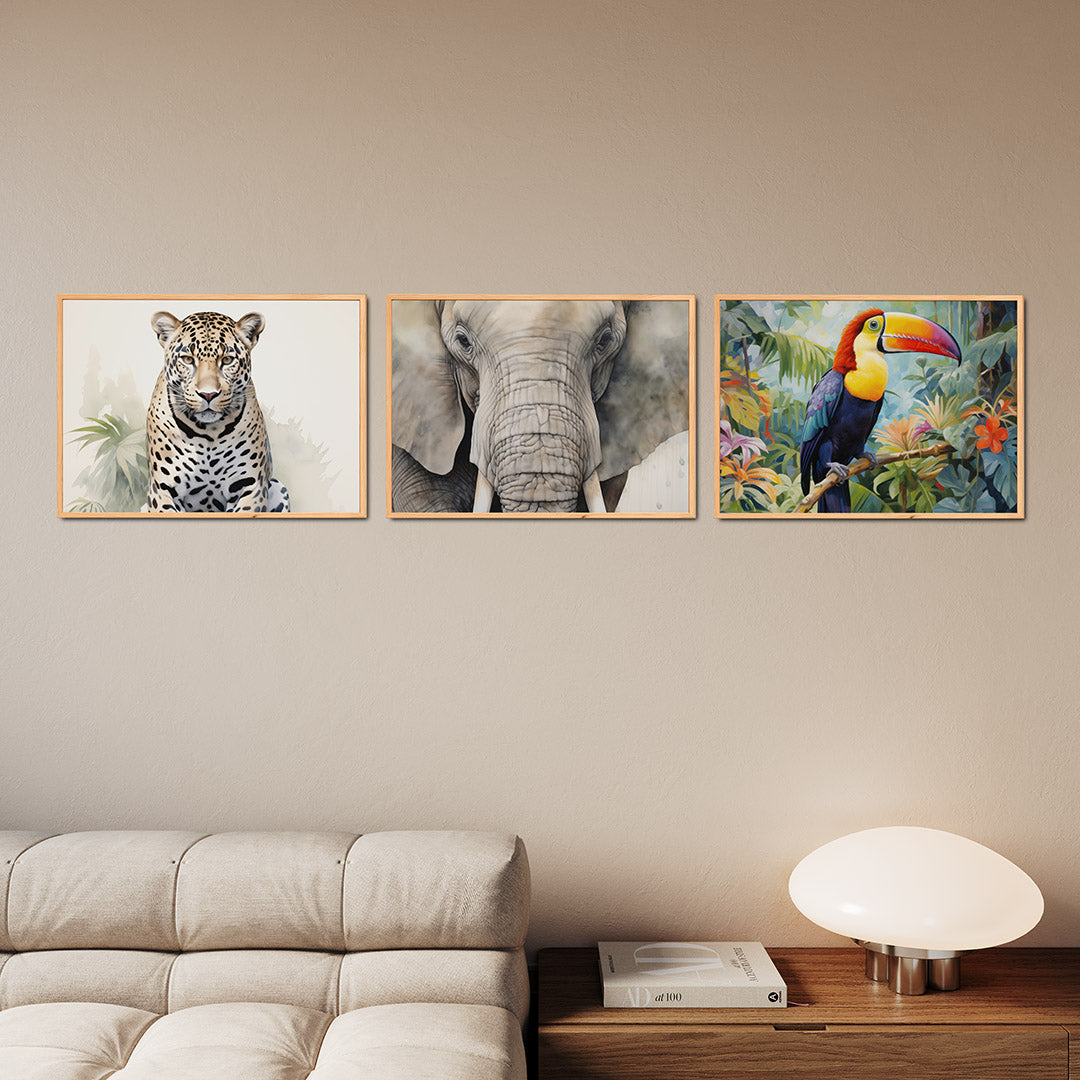 Vlekken en bladeren Posterset