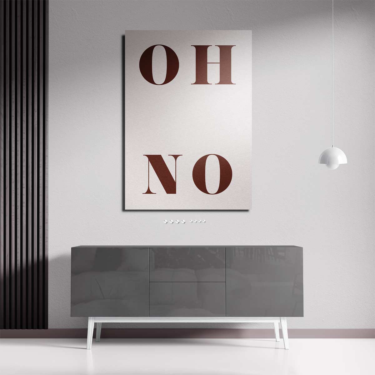 Oh No Poster