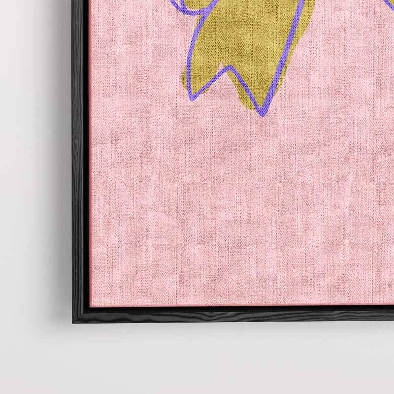 Vrolijke Strik Kunstwerk-canvas-dibond-plexiglas-wanddecoratie-WallArtistic