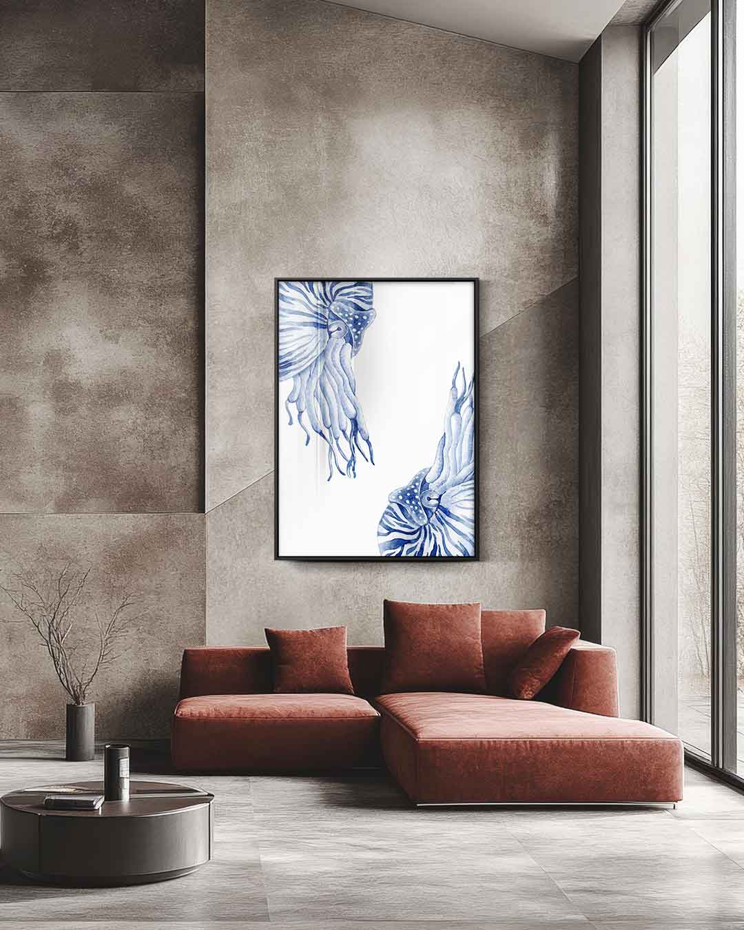 Abstract kunstwerk Kunstwerk-canvas-dibond-plexiglas-wanddecoratie-WallArtistic