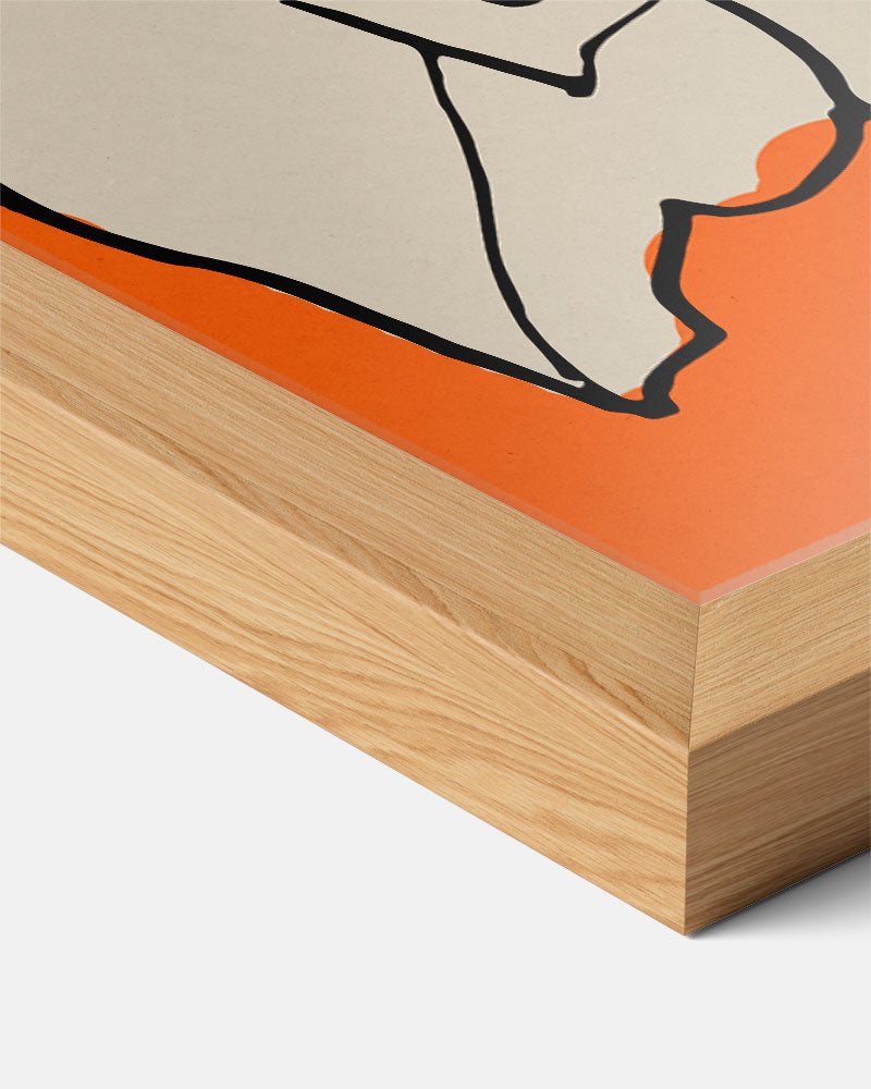 Bloemrijke Blikvanger Poster-WallArtistic