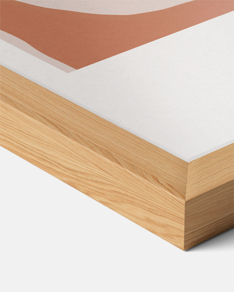 Abstracte Natuurlijke Flow Poster-WallArtistic