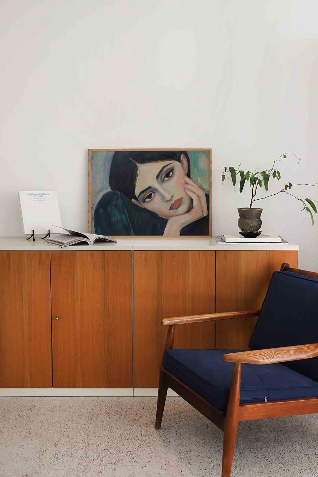 Vrouwelijk portret Poster