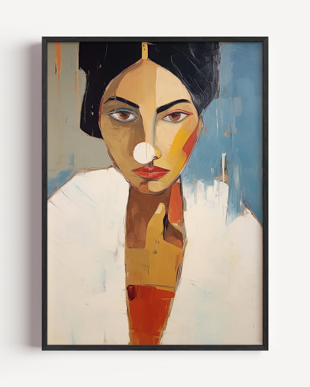 Abstracte Vrouwelijke Essentie Poster-WallArtistic