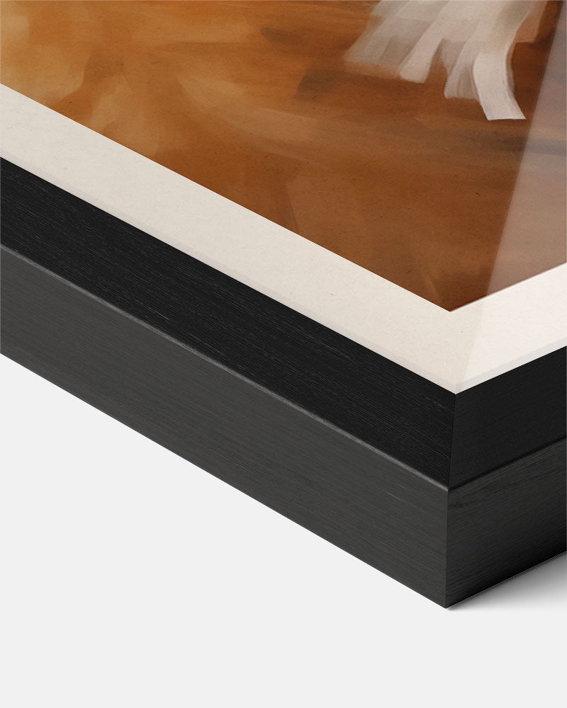 Knuffelbeer met Sjaal Poster-WallArtistic