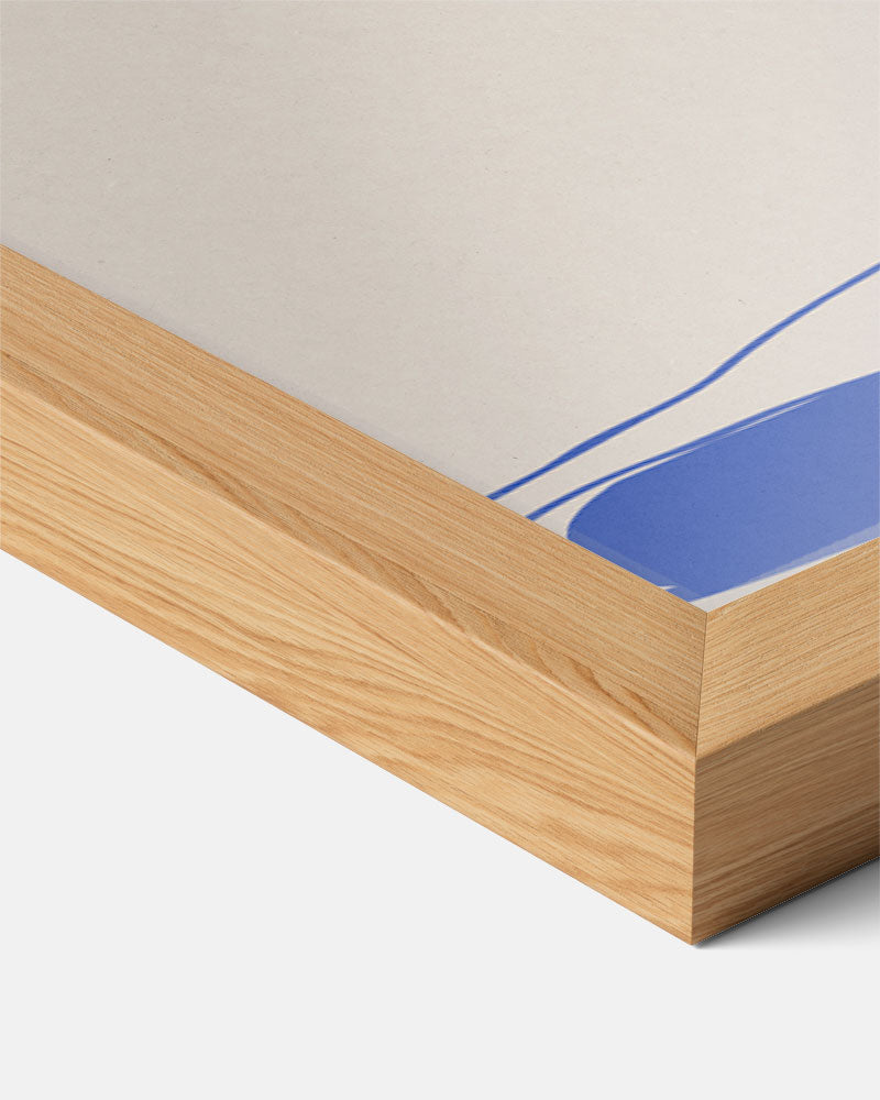 Moderne Bloemen en Wijn Illustratie Poster-WallArtistic