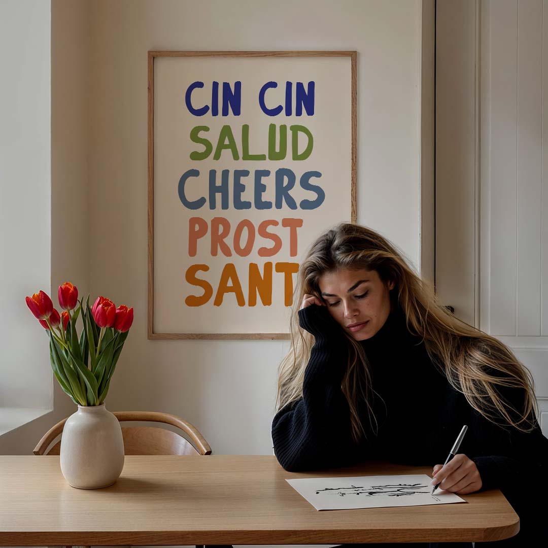 Internationale Proost Poster-WallArtistic