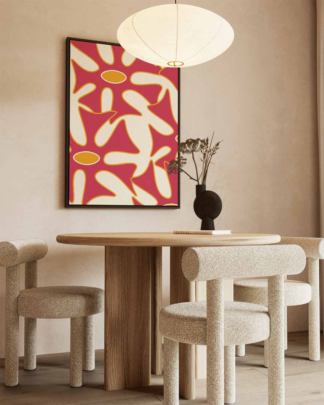 Vrolijke Bloemenpracht Kunstwerk-canvas-dibond-plexiglas-wanddecoratie-WallArtistic