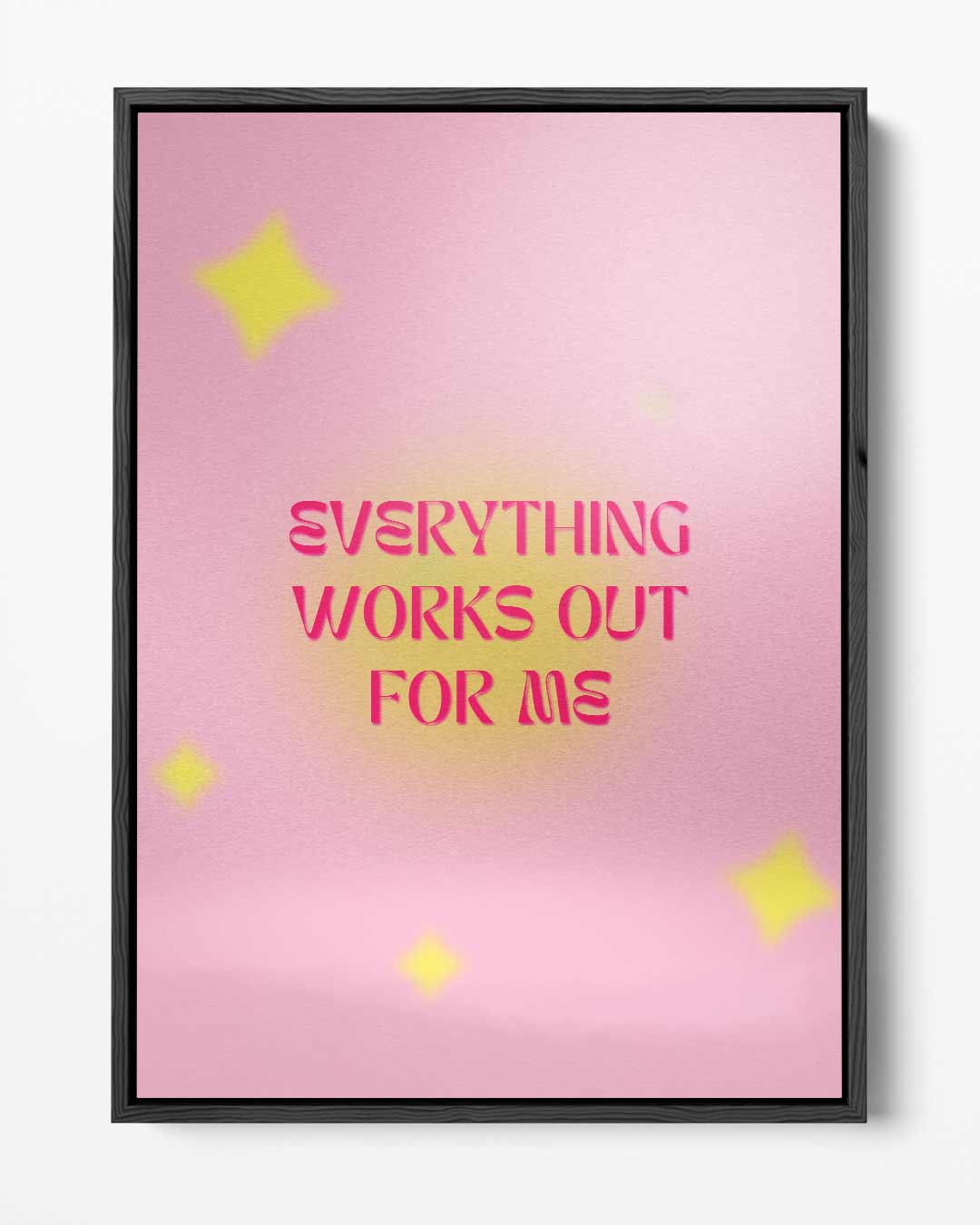 Motiverend Roze Kunstwerk Kunstwerk-canvas-dibond-plexiglas-wanddecoratie-WallArtistic
