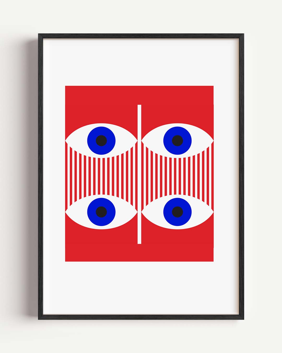 Oogverblindende Abstracte Kunstposter-WallArtistic