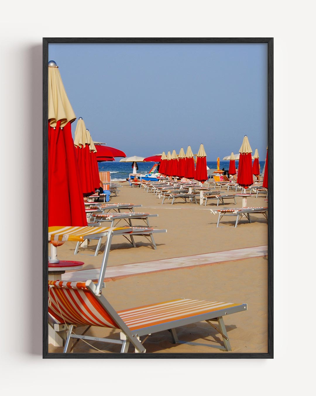 Zonnige Dag op het Strand Poster-WallArtistic