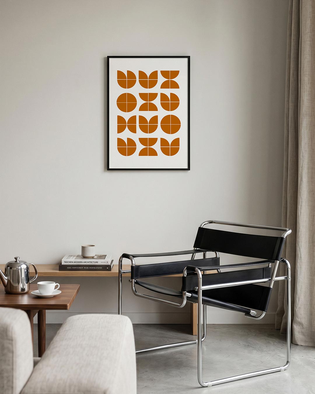 Vormritme en balans Poster