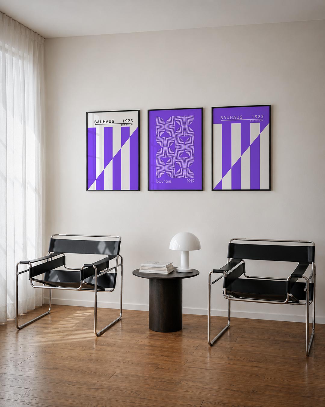 Lijnen en kleurvlakken Posterset