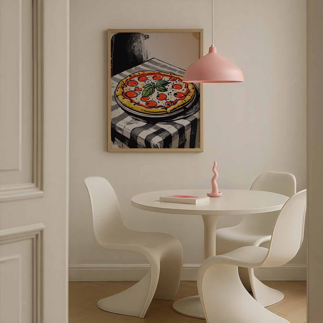 Pizza Art Poster