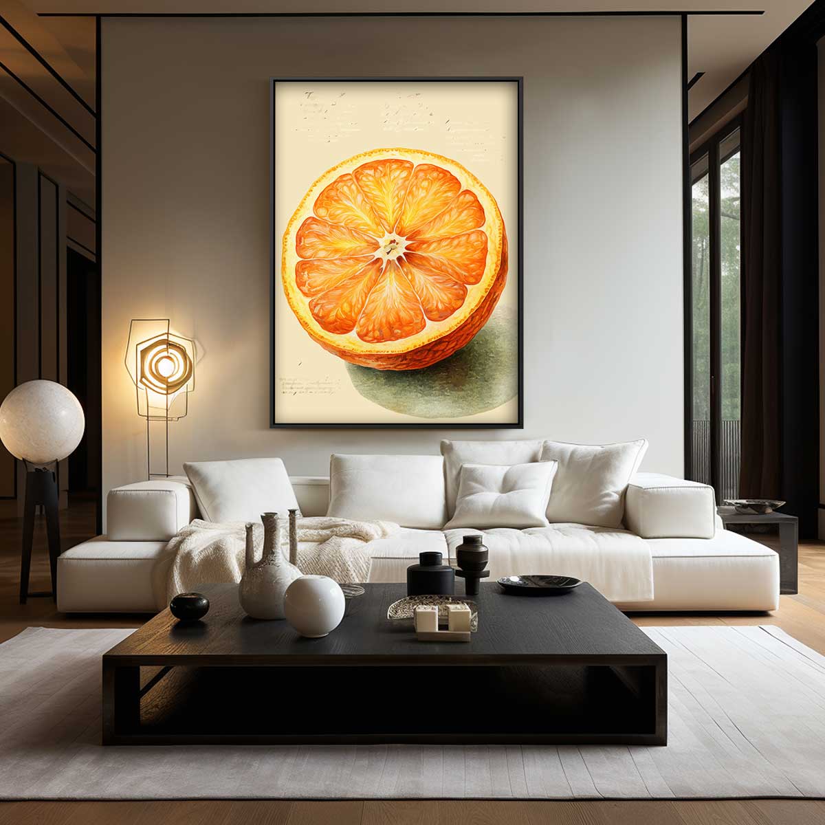 Citrusgenot Poster Kunstwerk-canvas-dibond-plexiglas-wanddecoratie-WallArtistic