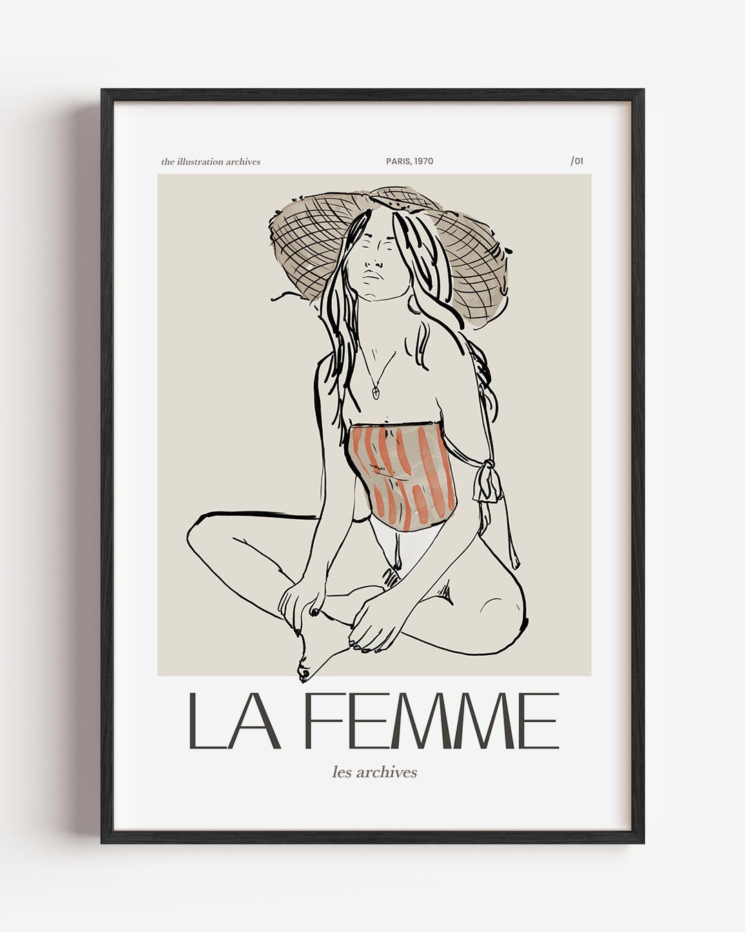 Vintage Mode-Inspiratie Poster-WallArtistic