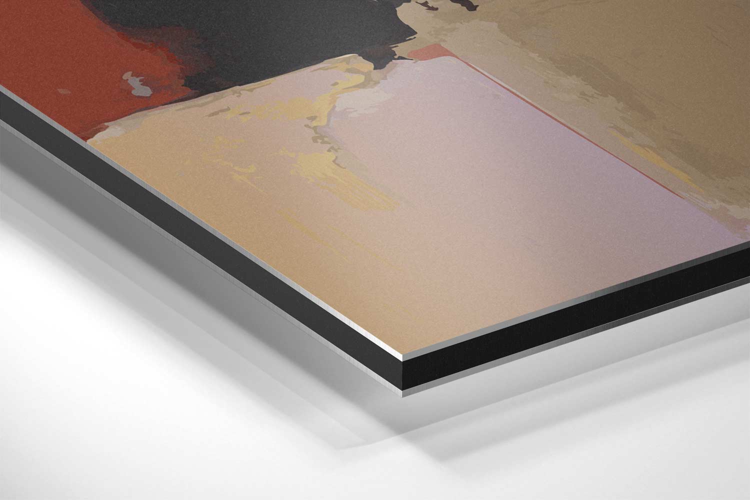 Abstracte Harmonie Kunstwerk-canvas-dibond-plexiglas-wanddecoratie-WallArtistic