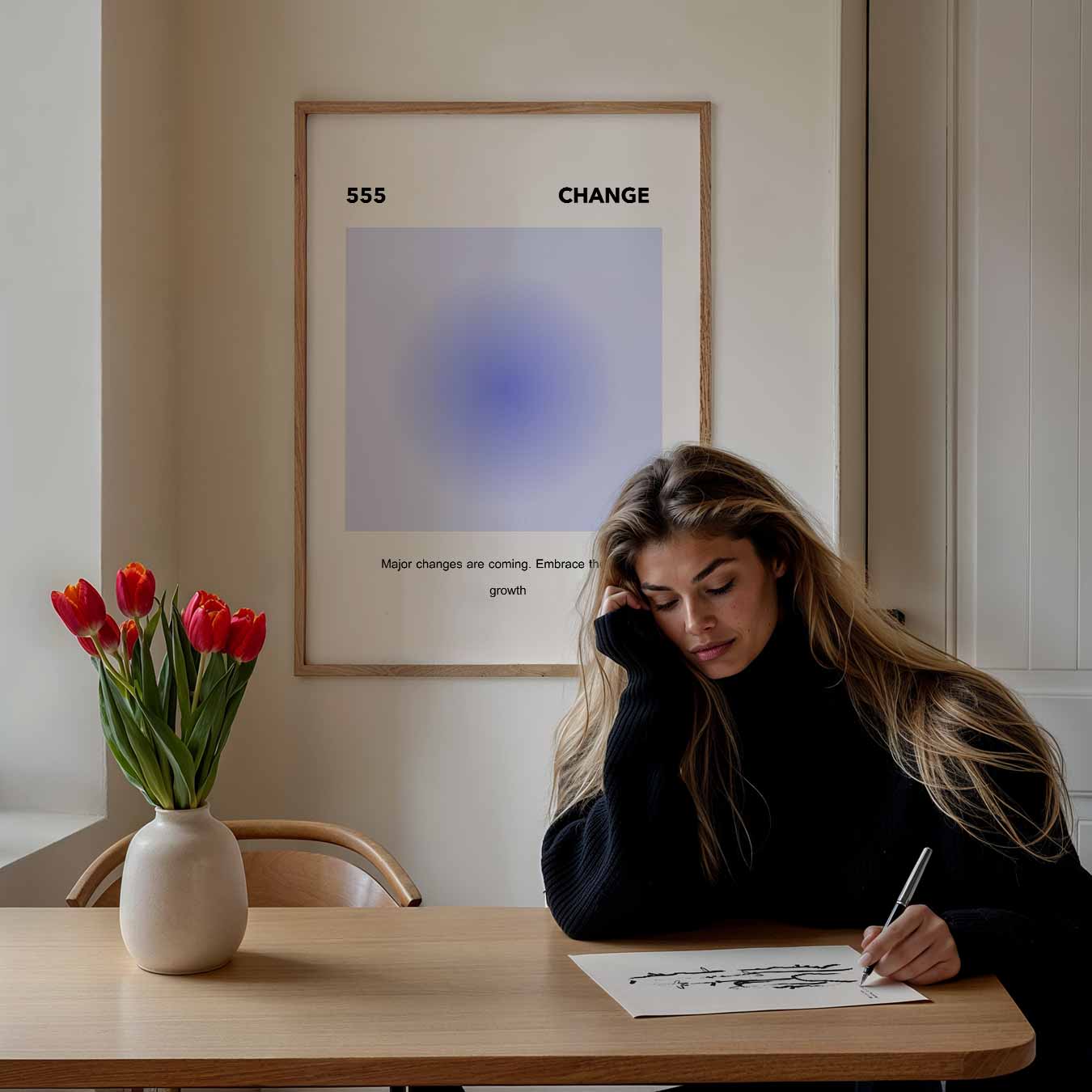 Inspirerende Veranderingsposter