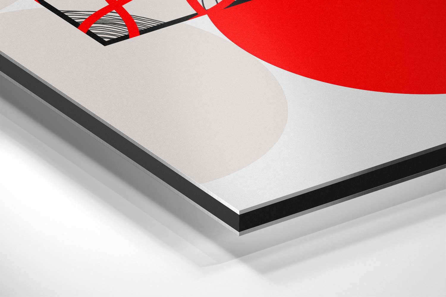 Vrolijk Vlechten Kunstwerk-canvas-dibond-plexiglas-wanddecoratie-WallArtistic