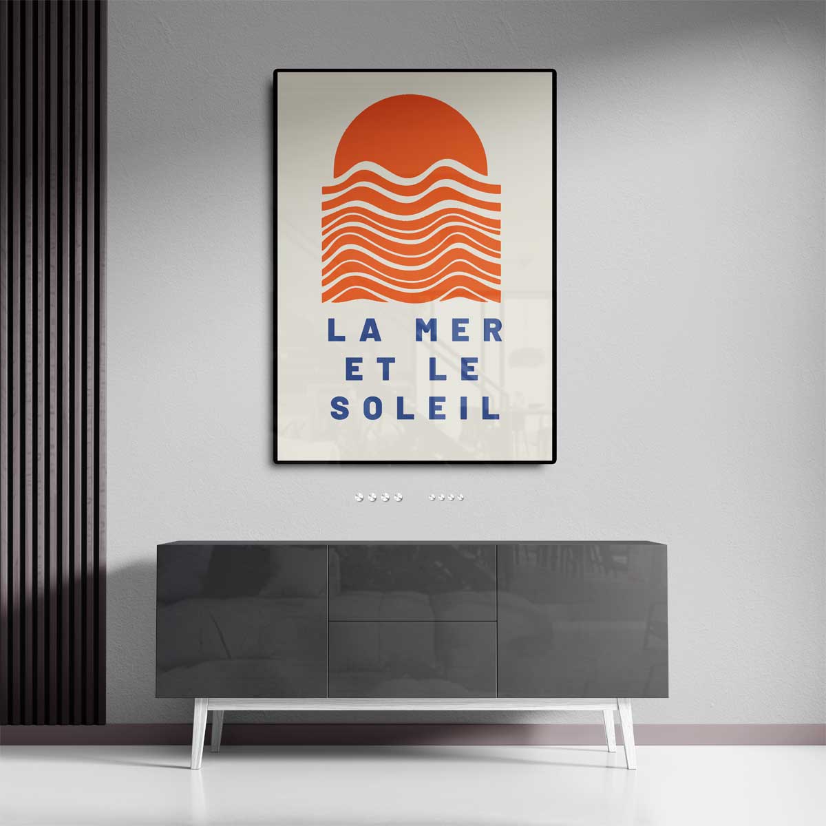 Zonsondergang aan Zee Kunstwerk-canvas-dibond-plexiglas-wanddecoratie-WallArtistic