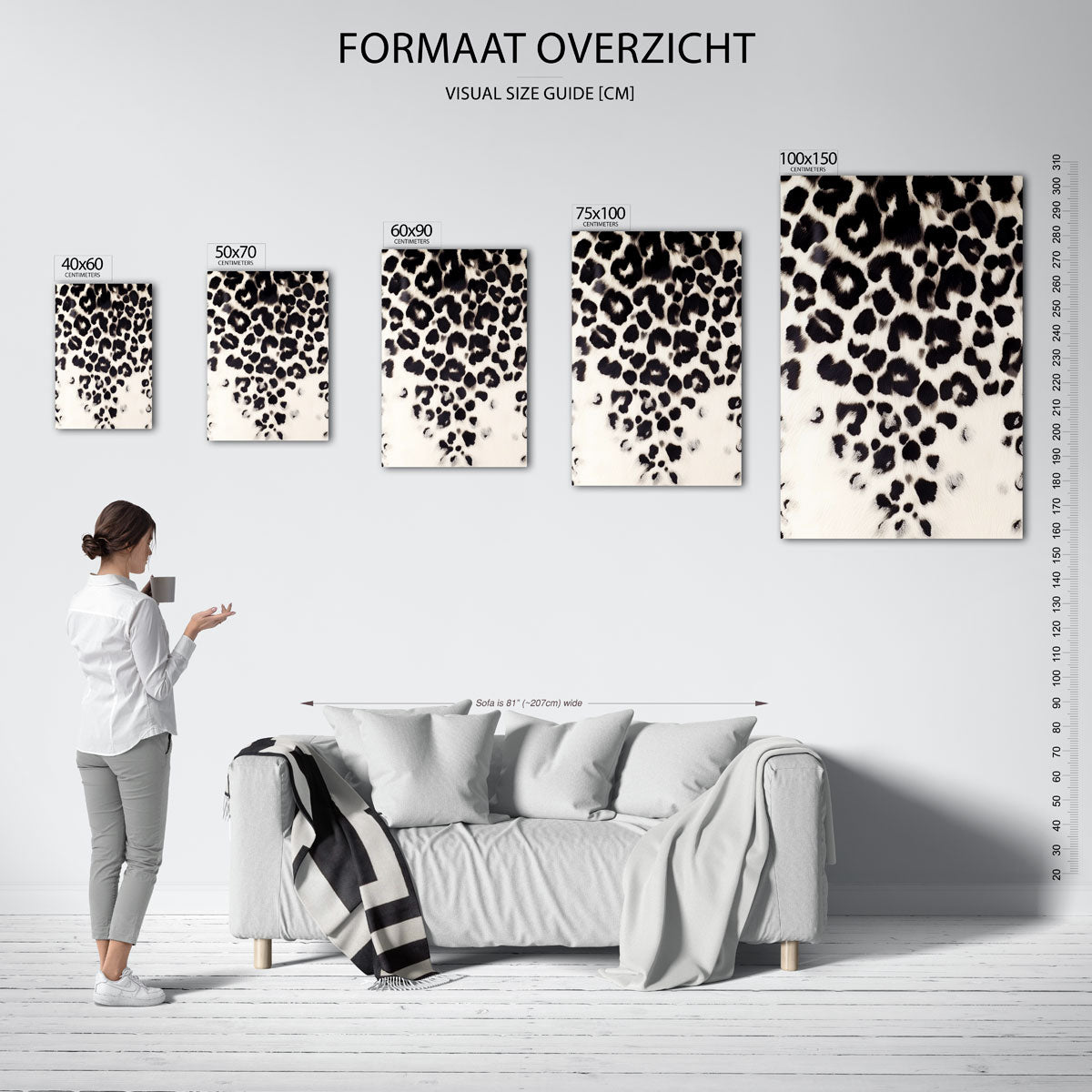 Dierlijke patronen Kunstwerk