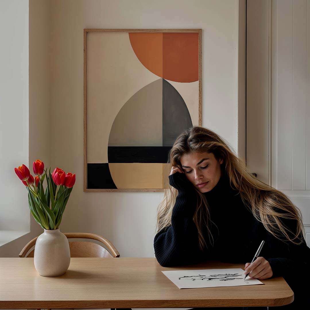 Modern Minimalisme Abstracte Poster-WallArtistic