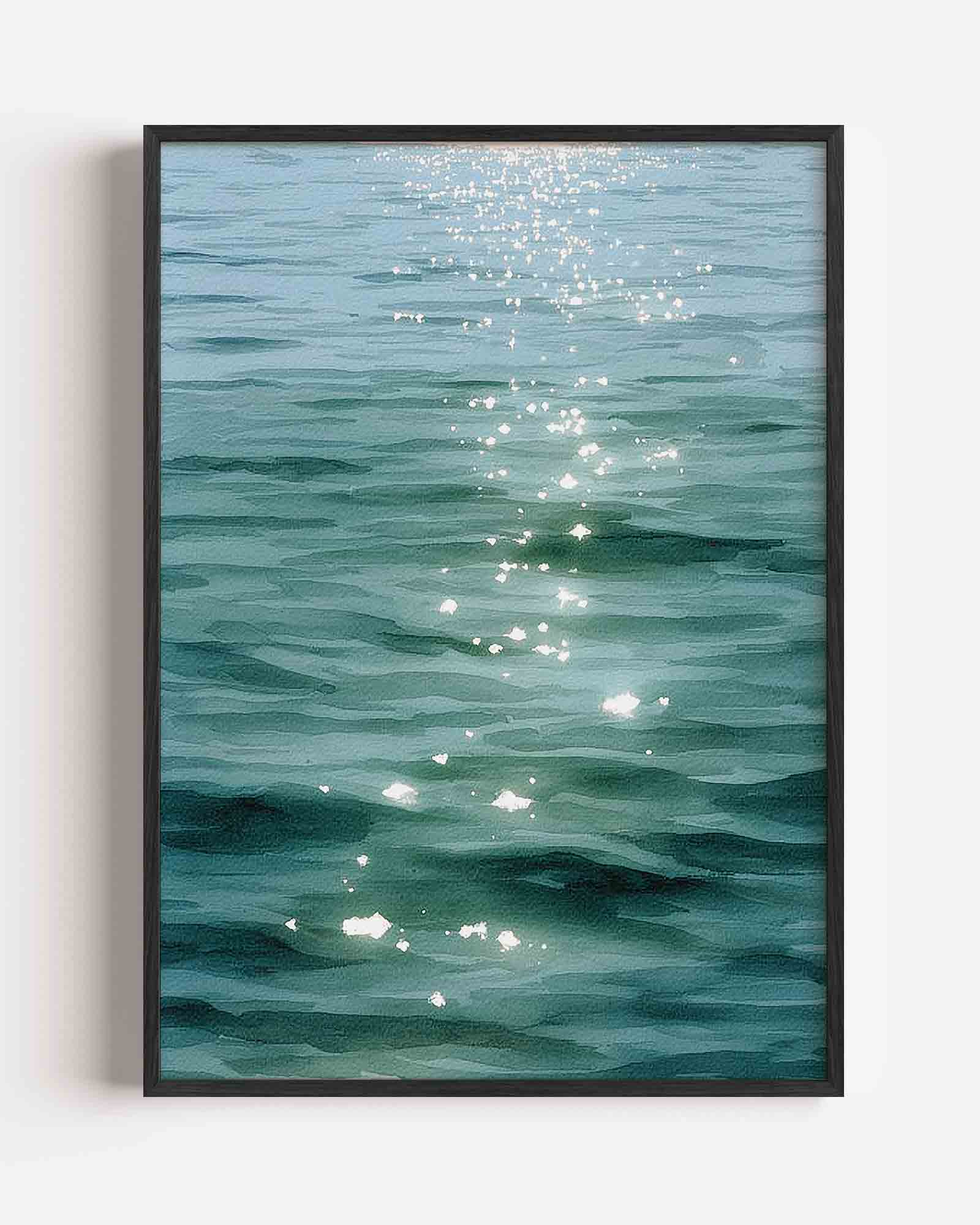 Reflecties op water Poster