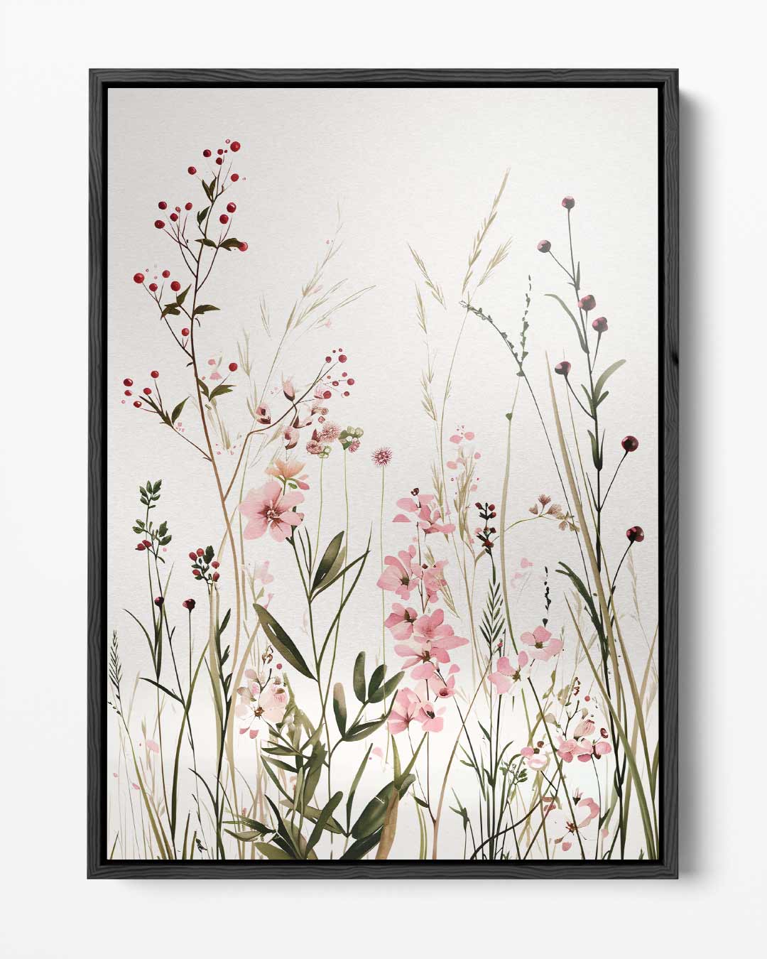 Bloemenveld in Bloei Kunstwerk-canvas-dibond-plexiglas-wanddecoratie-WallArtistic