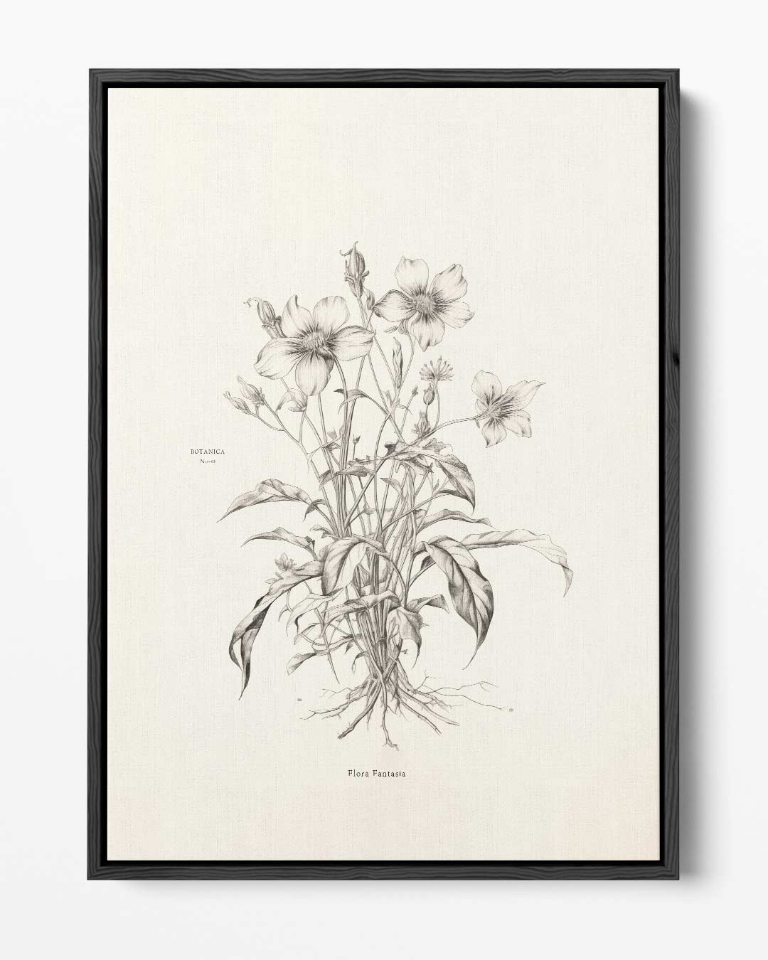 Botanische Bloemenpracht Kunstwerk-canvas-dibond-plexiglas-wanddecoratie-WallArtistic
