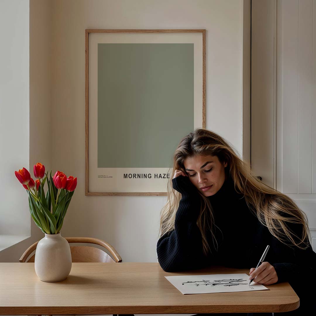 Morning Haze Poster-WallArtistic