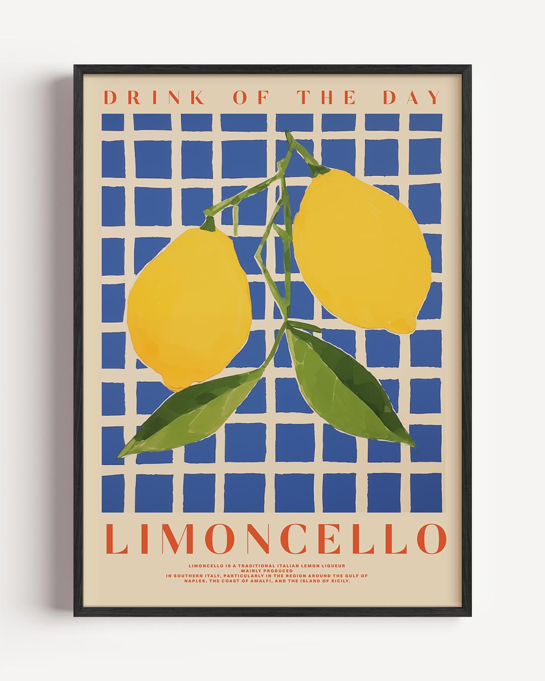 Limoncello Inspiratie Poster-WallArtistic