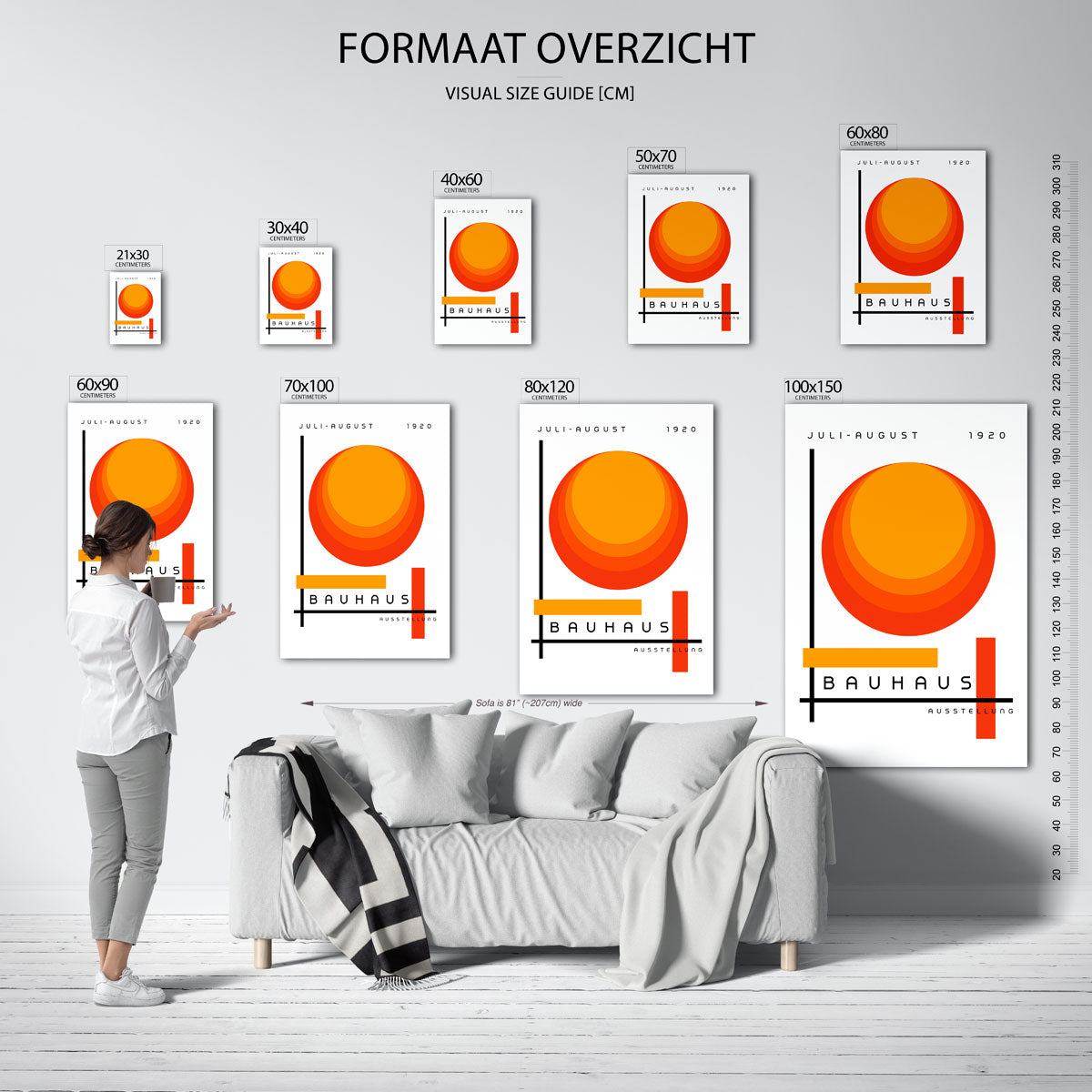 Vorm en kleur Poster
