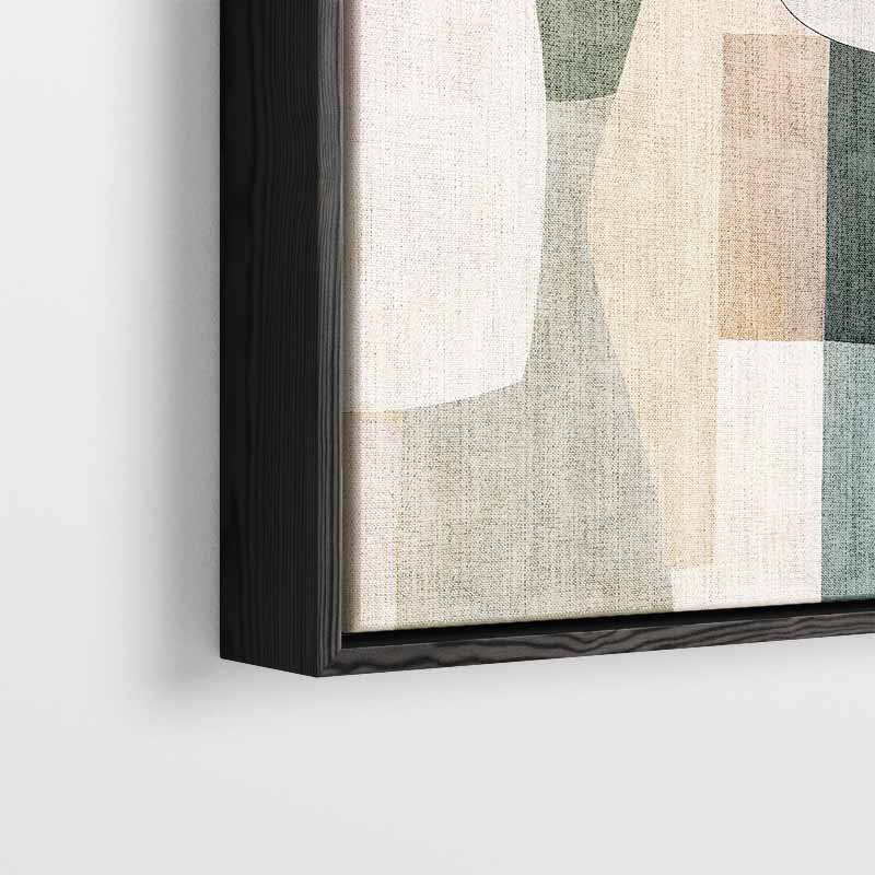 Moderne Abstracte Compositie Kunstwerk-canvas-dibond-plexiglas-wanddecoratie-WallArtistic