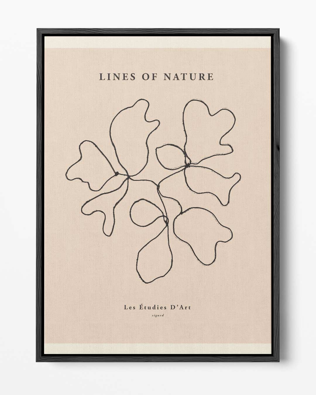 Lijnen van de Natuur Kunstwerk-canvas-dibond-plexiglas-wanddecoratie-WallArtistic