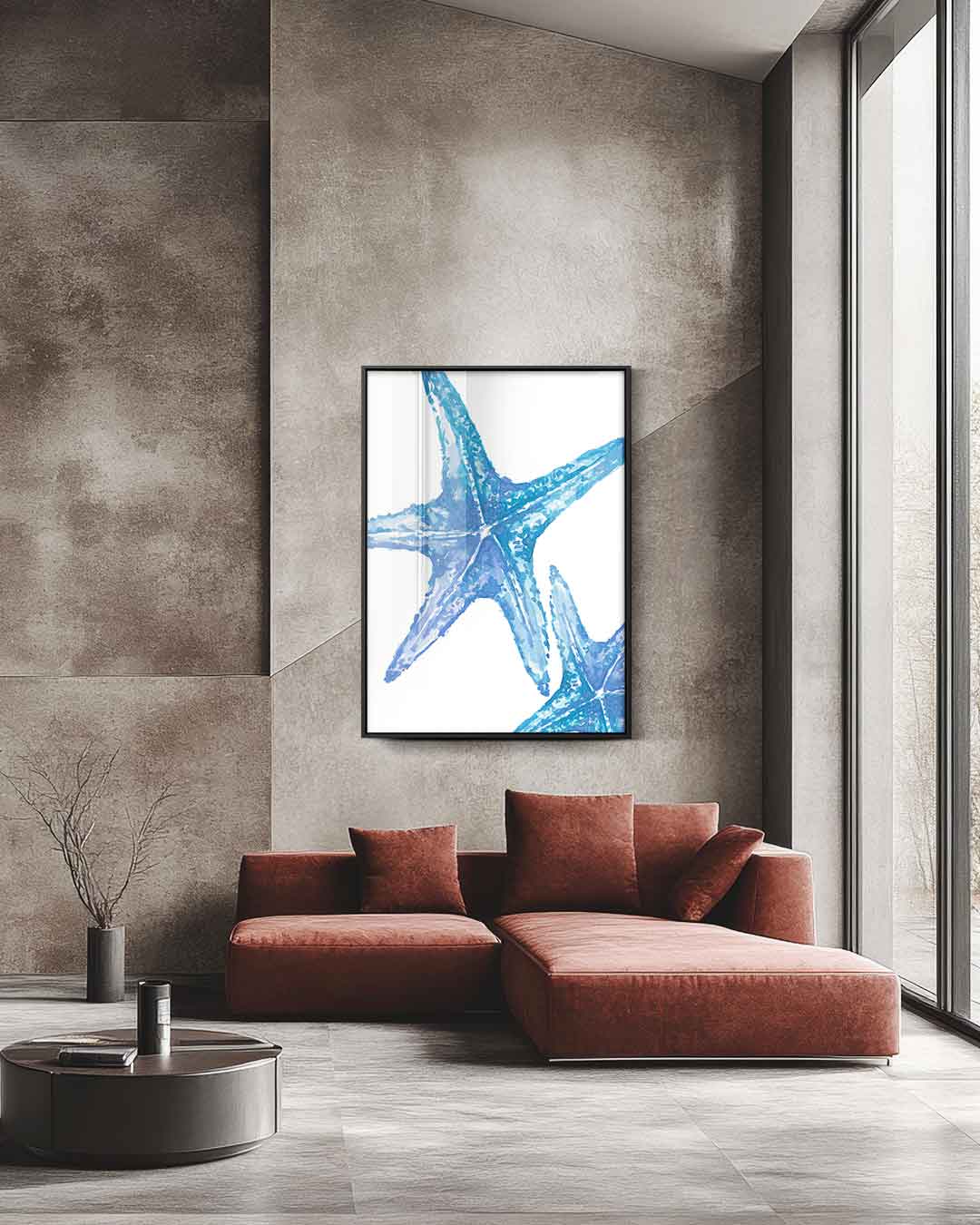 Abstract kunstwerk Kunstwerk-canvas-dibond-plexiglas-wanddecoratie-WallArtistic