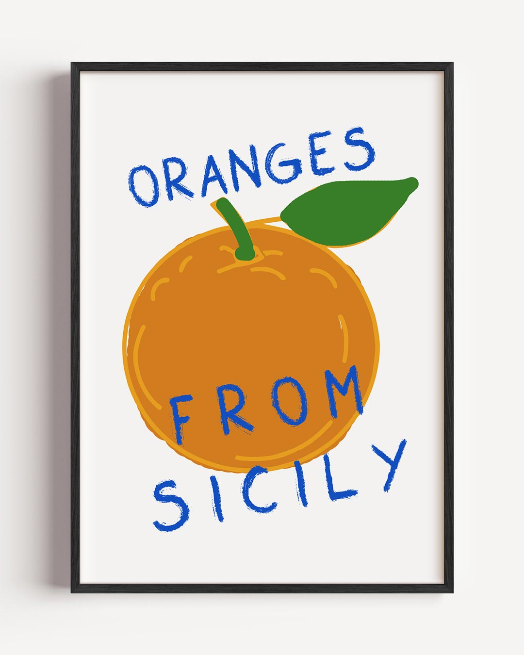 Siciliaanse Sinaasappelposter-WallArtistic