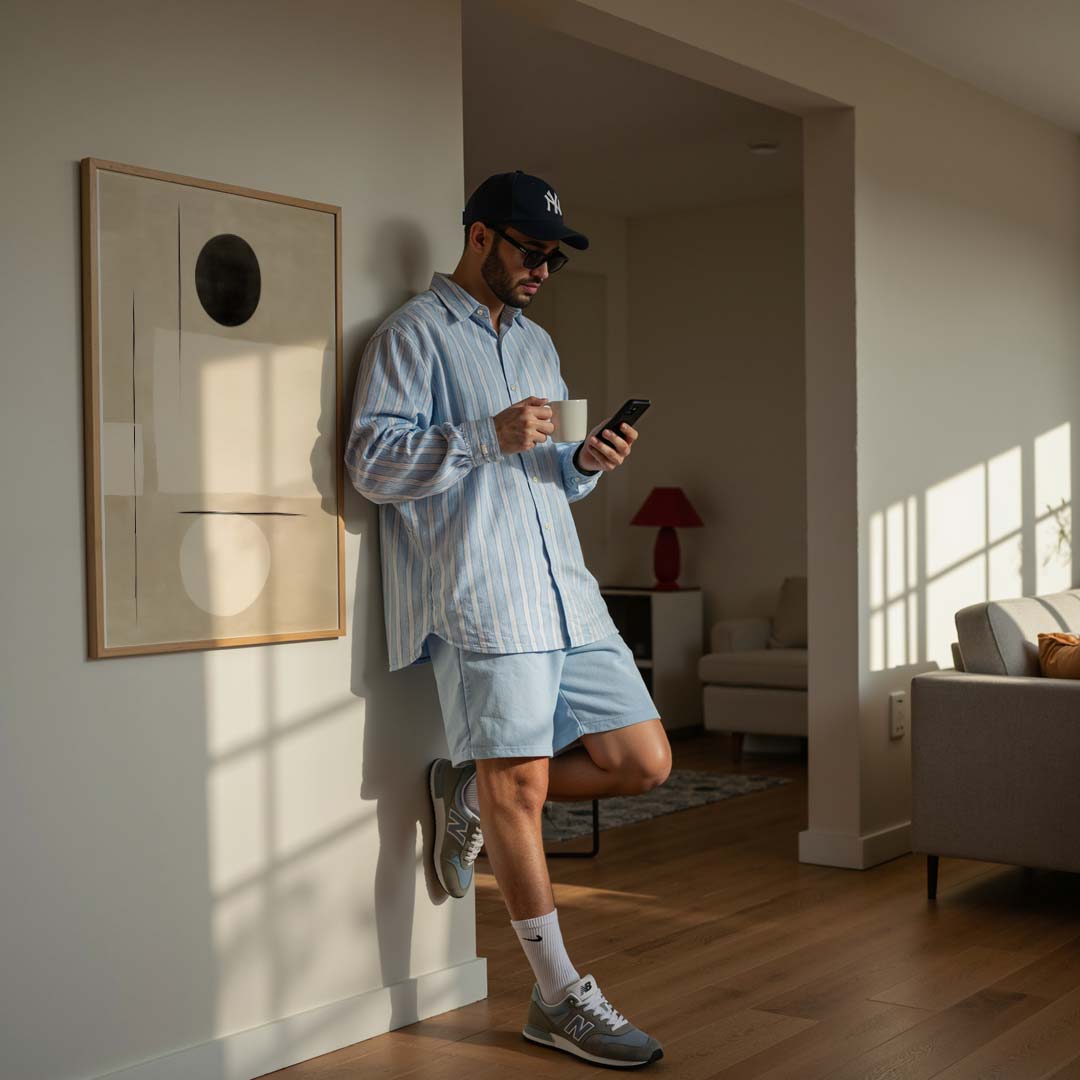 Abstracte Cirkelpatroon Poster-WallArtistic